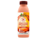 GARNIER-FRUCTIS HAIR FOOD macadâmia Shampoo alisador 350 ml-DrShampoo - Perfumaria e Cosmética